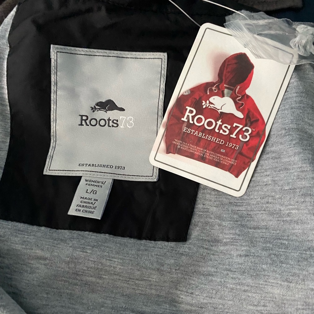 New with tags Roots 73 black L jacket - Picture 6 of 9